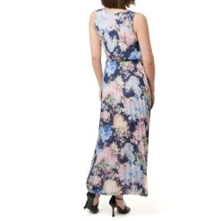 Abito a fantasia floreale multicolore da Donna con plisse Swish Jeans