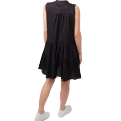 Abito nero da donna senza maniche Swish Jeans