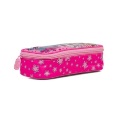 Astuccio ovale rosa con stampa L.O.L. Surprise!