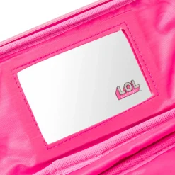 Astuccio ovale rosa con stampa L.O.L. Surprise!