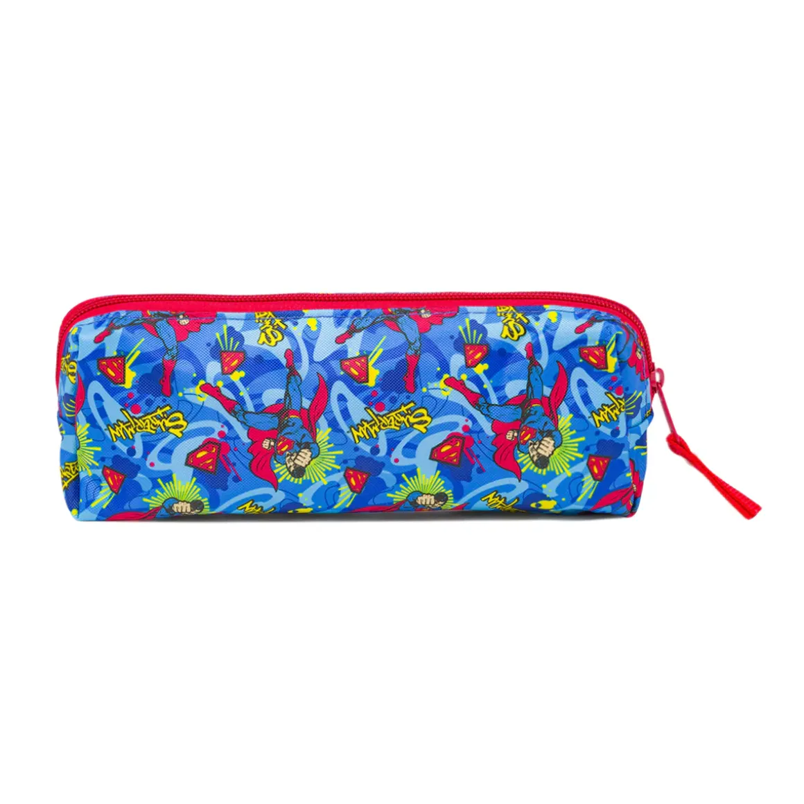Astuccio Superman Blu e rosso con logo Supereroe DC Comics