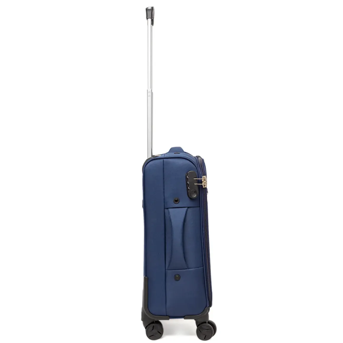 Bagaglio a mano blu Romeo Gigli Milano in tessuto per viaggi brevi