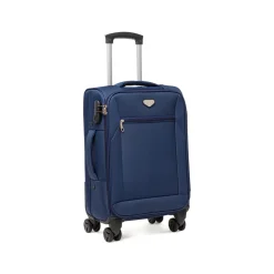 Bagaglio a mano blu Romeo Gigli Milano in tessuto per viaggi brevi
