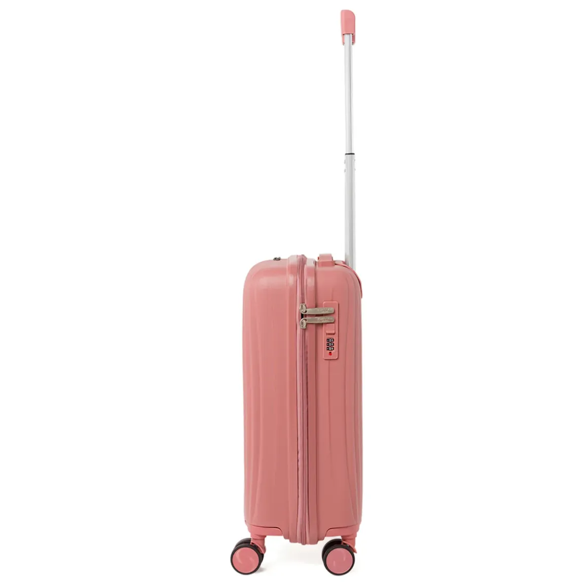 Bagaglio a mano cabina rosa rigido con combinazione Romeo Gigli