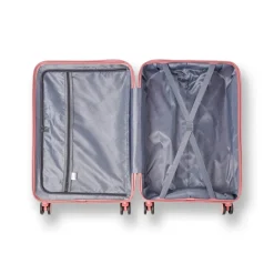 Bagaglio a mano cabina rosa rigido con combinazione Romeo Gigli