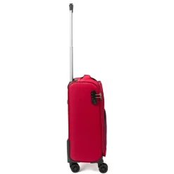 Bagaglio a mano in tessuto rossa Govago