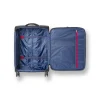 Bagaglio a mano nero in tessuto resistente con TSA MODO by Roncato