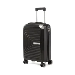 Bagaglio a mano rigido nero per compagnie low cost Romeo Gigli Milano
