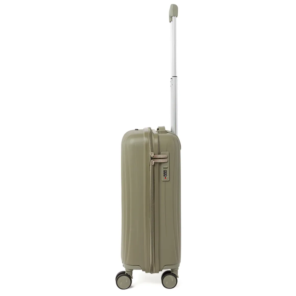 Bagaglio a mano trolley rigido verde Romeo Gigli Milano