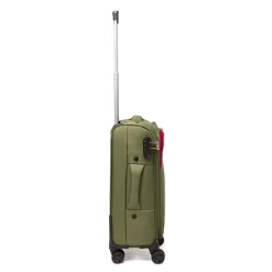 Bagaglio a mano verde militare da cabina in tessuto Romeo Gigli Milano