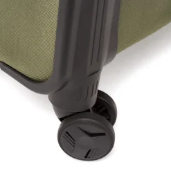 Bagaglio a mano verde militare da cabina in tessuto Romeo Gigli Milano