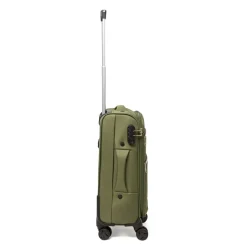 Bagaglio a mano verde militare Romeo Gigli Milano con 4 ruote spinner