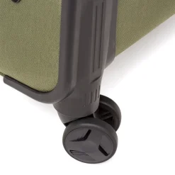 Bagaglio a mano verde militare Romeo Gigli Milano con 4 ruote spinner