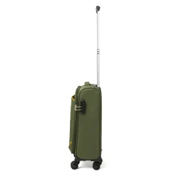 Bagaglio a mano verde militare in tessuto Romeo Gigli Milano