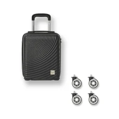 Bagaglio underseat per voli low cost nero in ABS Romeo Gigli