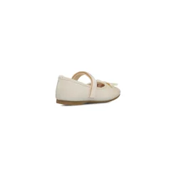 Ballerine Bambina bianco effetto iridescente con fiocco Dieci Baci