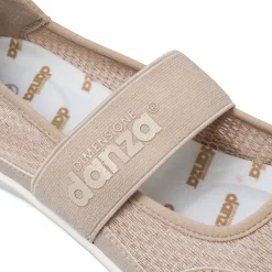 Ballerine beige da Donna effetto scamosciato Dimensione Danza