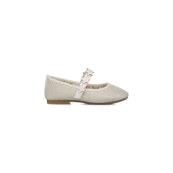 Ballerine bianche da Bambina con stelle e glitter Le scarpe di Alice