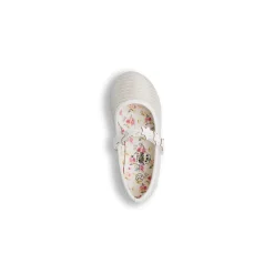 Ballerine bianche da Bambina con stelle e glitter Le scarpe di Alice