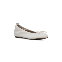Ballerine bianche da Donna in pelle con fiocco P Essentials