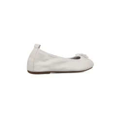 Ballerine bianche da Donna in pelle con fiocco P Essentials