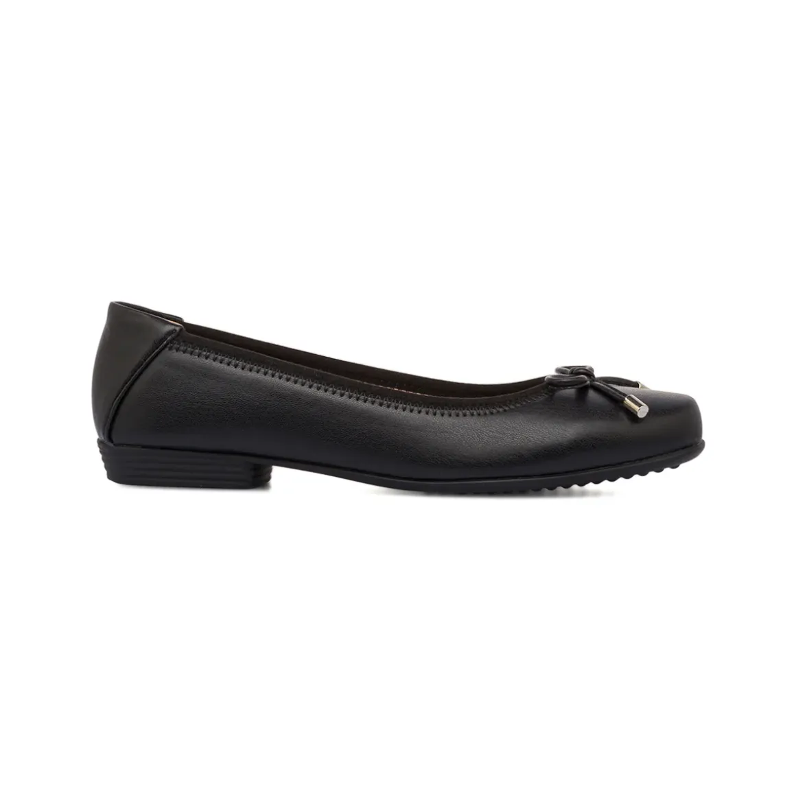 Ballerine comfort nere da donna con fiocco P Soft