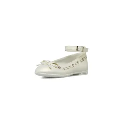 Ballerine da Bambina Bianche con trafori floreali Dieci Baci