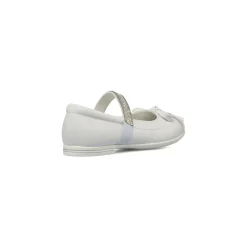 Ballerine da Bambina bianche con fascetta strass Dieci Baci