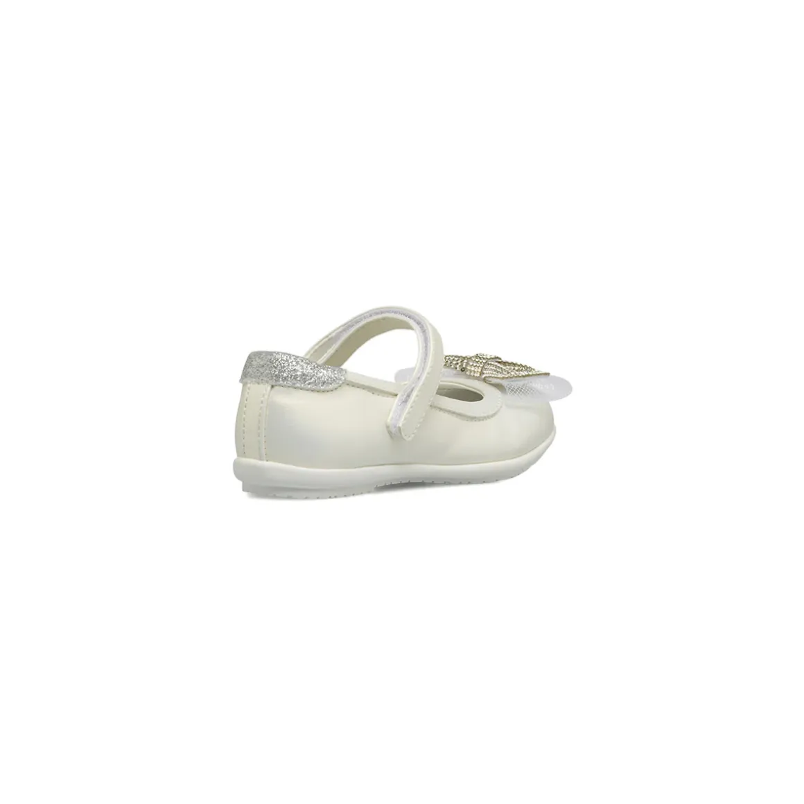 Ballerine da Bambina Bianche con dettagli glitter Le scarpe di Alice