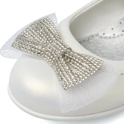 Ballerine da Bambina Bianche con dettagli glitter Le scarpe di Alice