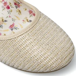 Ballerine da Bambina oro con fascetta a cuori Dieci Baci