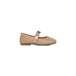 Ballerine oro da Bambina con stelle e glitter Le scarpe di Alice