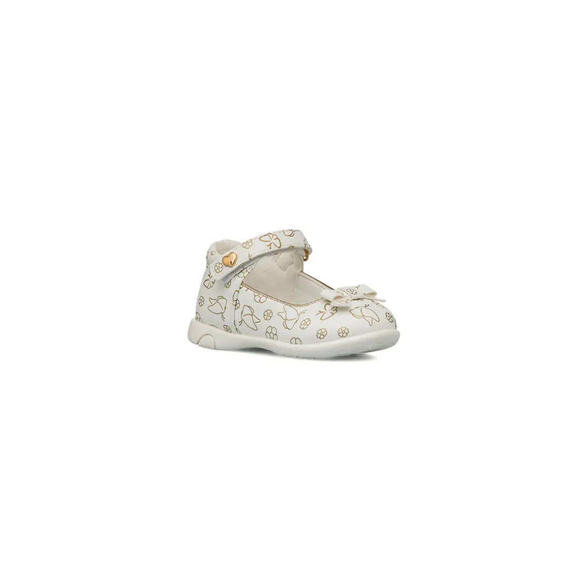 Ballerine Primi Passi bianche da Bambina con fiocco Le scarpe di Alice