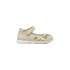 Ballerine primi passi nude da Bambina con glitter Le scarpe di Alice