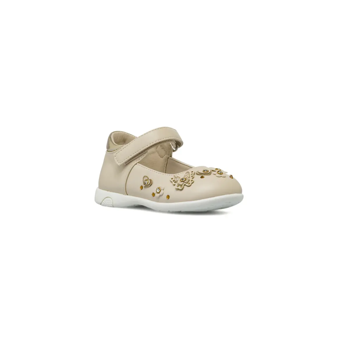 Ballerine primi passi nude da Bambina con glitter Le scarpe di Alice