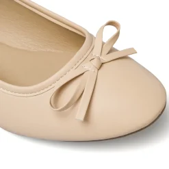 Ballerine rosa nude da Donna con fiocco casual Lora Ferres