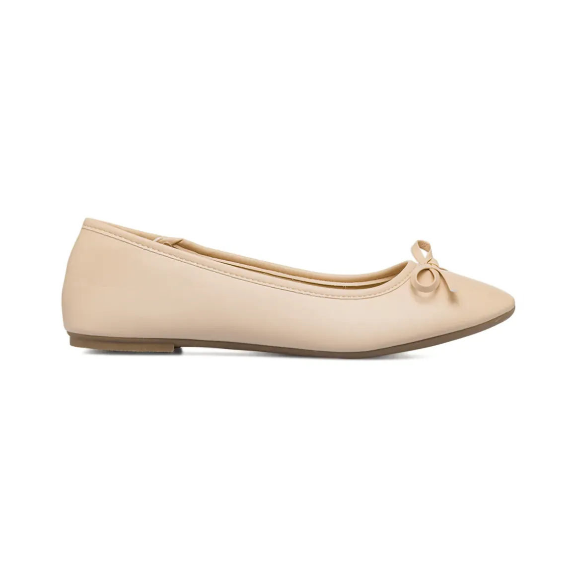 Ballerine rosa nude da Donna con fiocco casual Lora Ferres