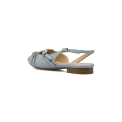 Ballerine slingback da donna azzurre Lora Ferres con fibbie