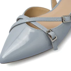 Ballerine slingback da donna azzurre Lora Ferres con fibbie