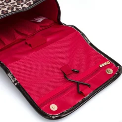 Beauty case da Donna Marrone animalier e occhiali glitter Camomilla