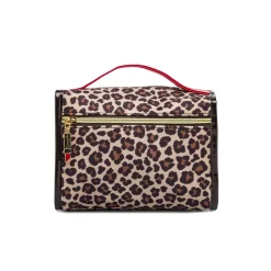 Beauty case da Donna Marrone animalier e occhiali glitter Camomilla