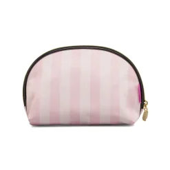 Beauty case da Donna Rosa a righe con grafica Be Chic charm Camomilla