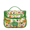 Beauty case da viaggio con manico e inserti verdi Camomilla Milano