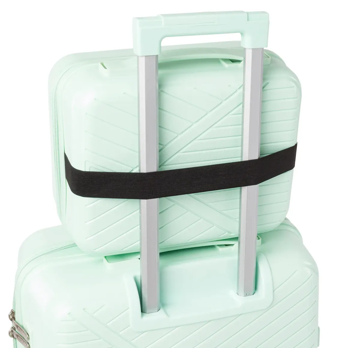 Beauty case da viaggio rigido con attacco trolley Romeo Gigli Milano