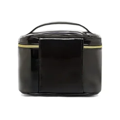 Beauty case Nero da Donna con scritta Make up e charms Camomilla