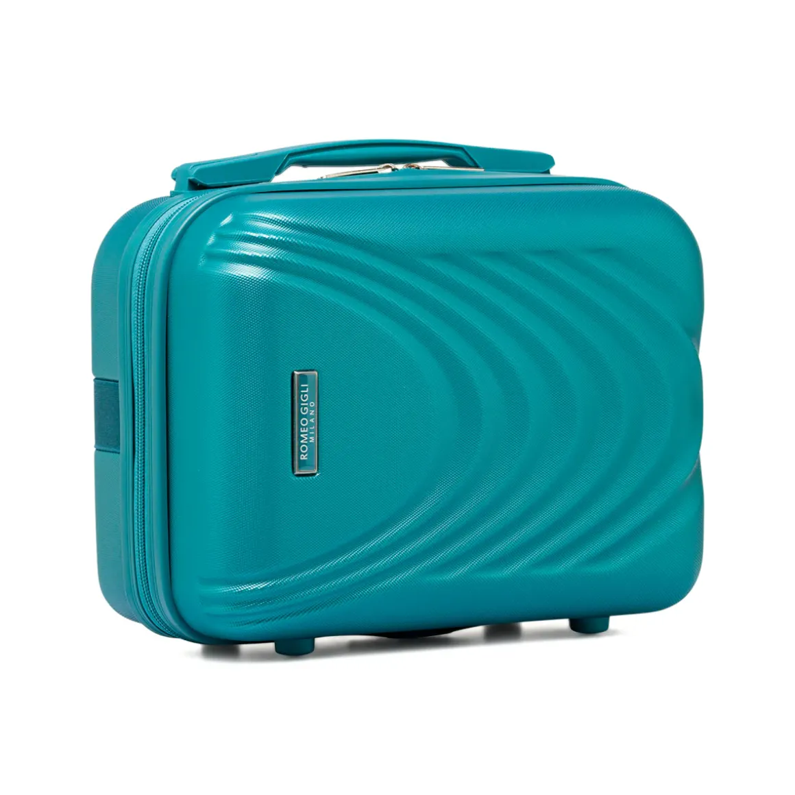 Beauty case rigido Boarding bag verde ottanio Romeo Gigli Milano