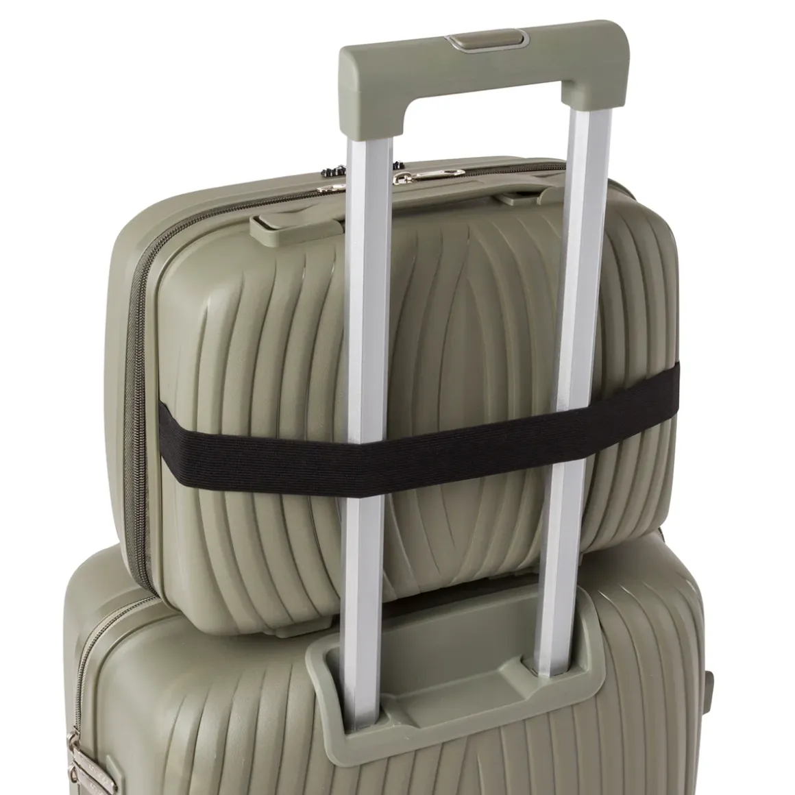 Beauty case rigido leggero Boarding bag verde Romeo Gigli Milano