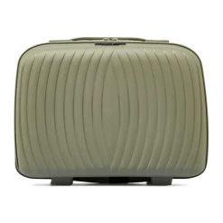Beauty case rigido leggero Boarding bag verde Romeo Gigli Milano
