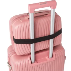 Beauty case rigido leggero Boarding bag rosa Romeo Gigli Milano