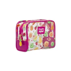 Beauty Case Trousse Camomilla Milano Donna Trasparente Fantasia Tropical
